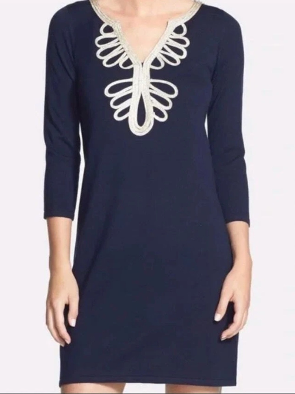 Lilly Pulitzer Delvin 100% merino wool sweater dress
